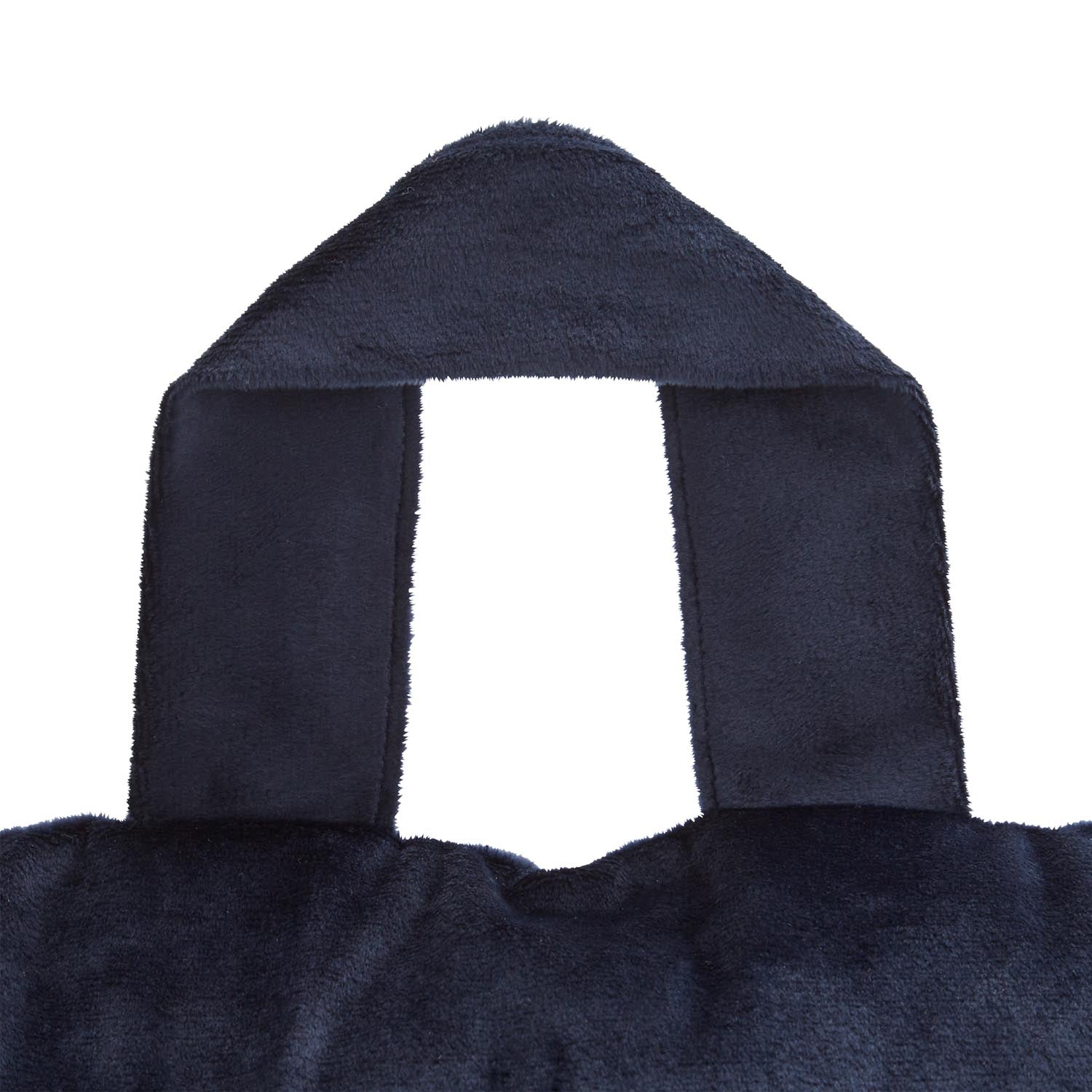 The Home Luxury Collection Reagan Soft Touch Matt Velvet High Backed Cuddle Cushion - Navy 4 Shaws Department Stores