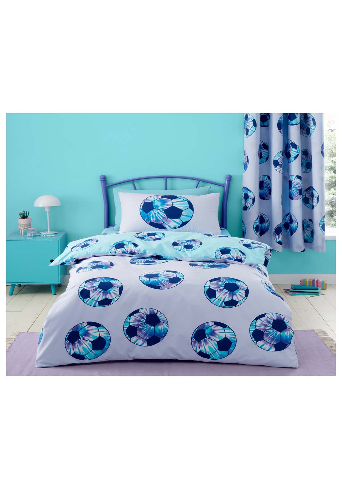  The Home Luxury Collection Tie Dye Football Duvet Cover Set 2 Shaws Department Stores