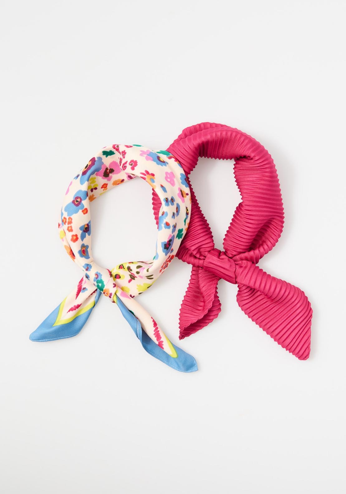 Sfera Flower Bandana Set - Multicolor 1 Shaws Department Stores