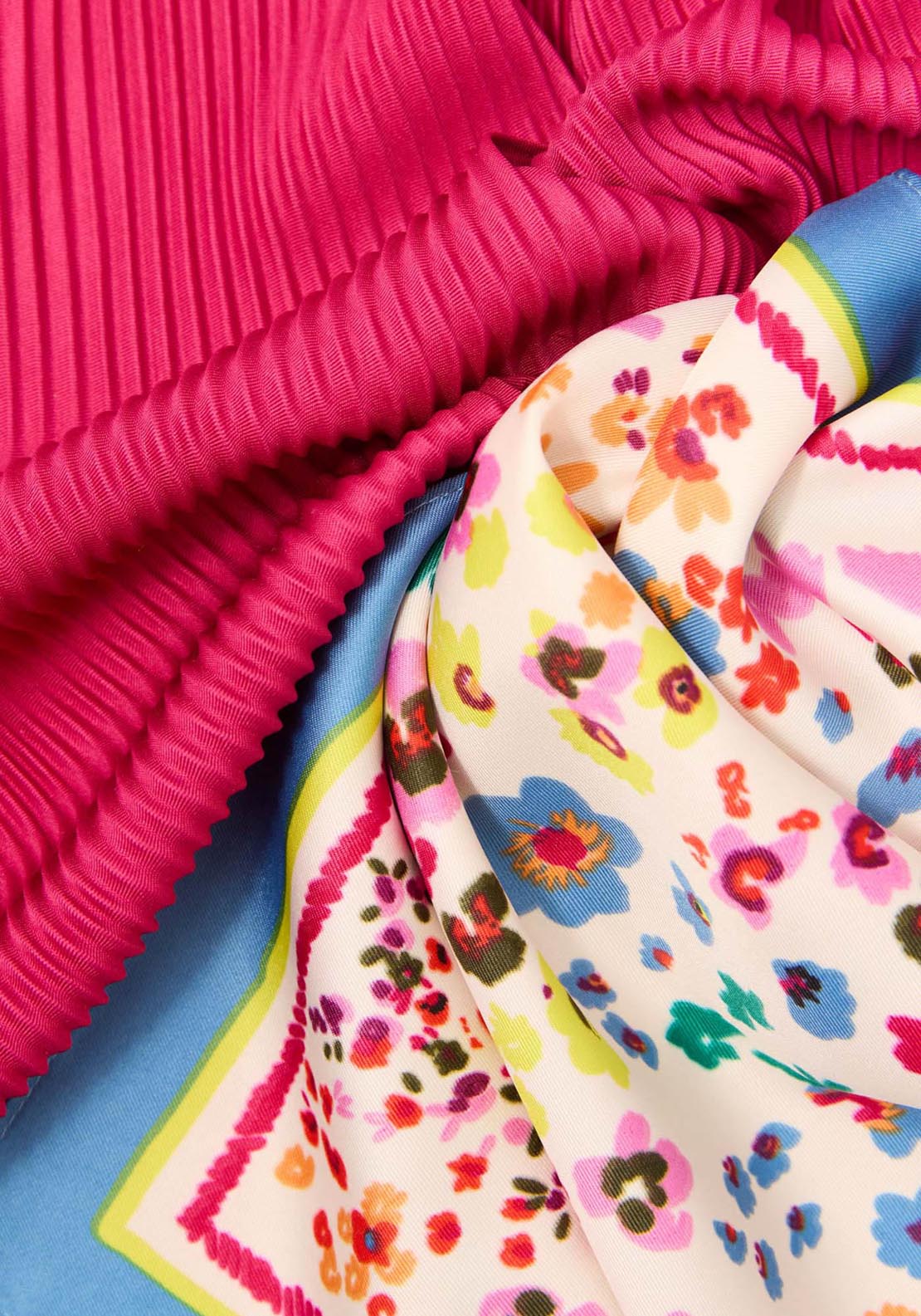 Sfera Flower Bandana Set - Multicolor 4 Shaws Department Stores
