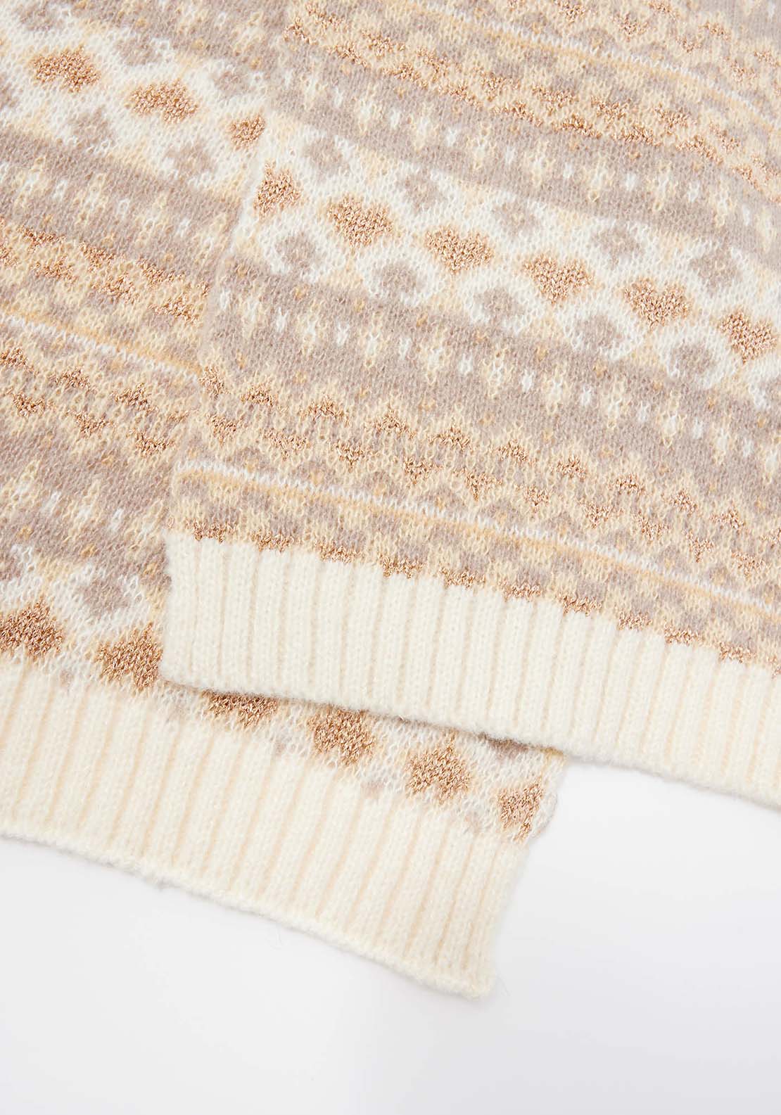 Sfera Alpine Scarf - Beige 2 Shaws Department Stores