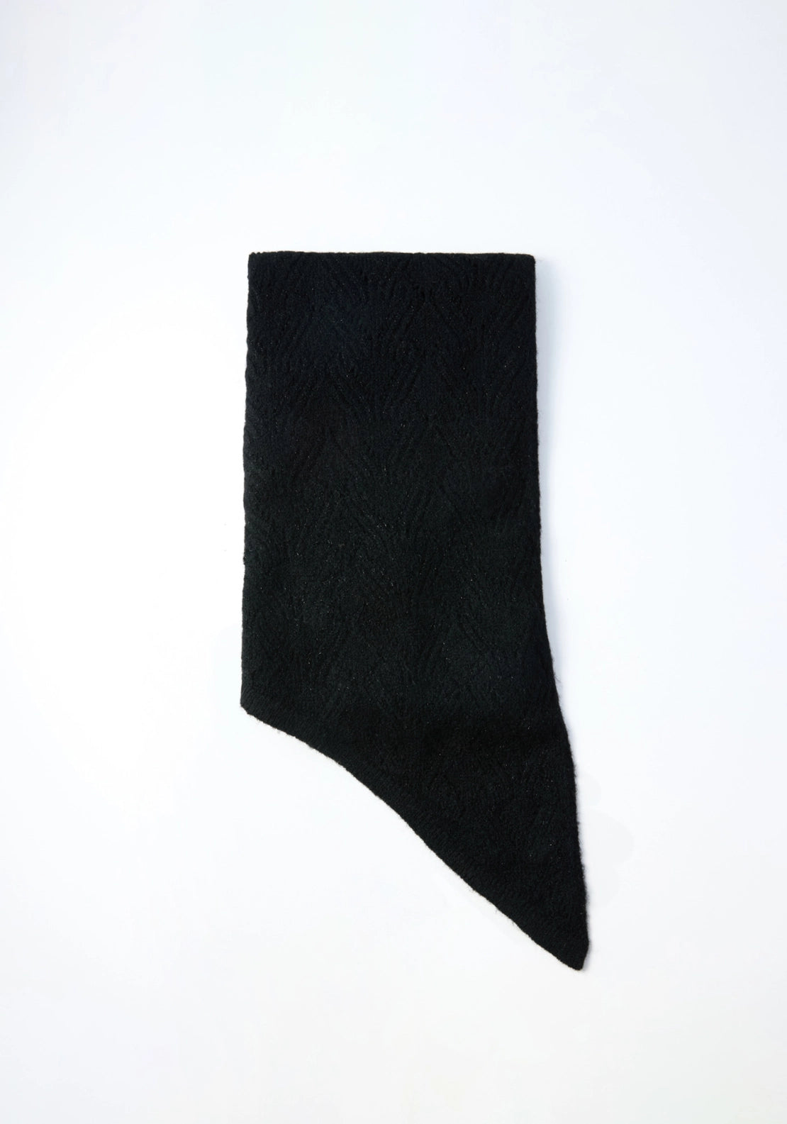 Pointelle Scarf - Black
