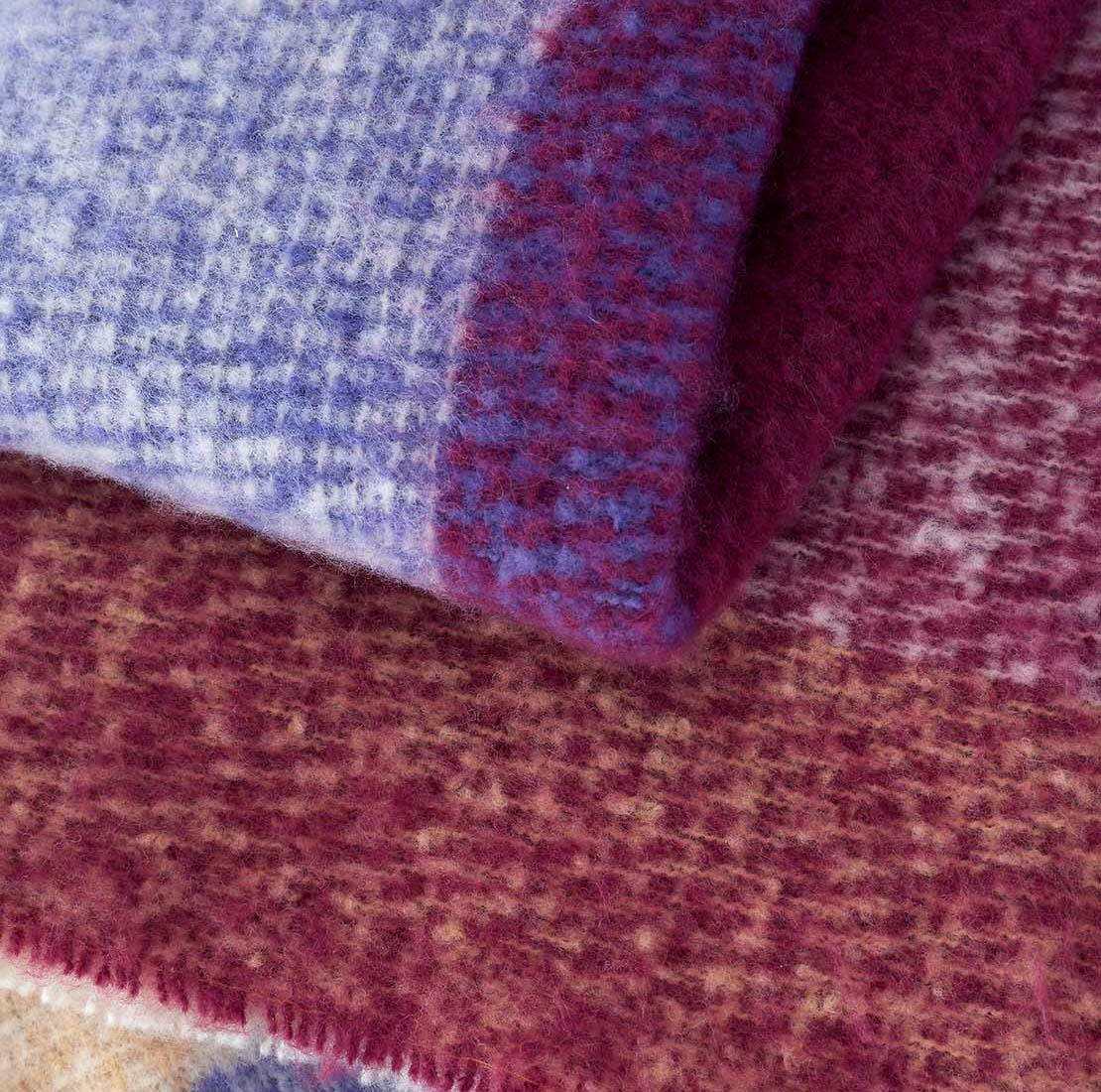 Catherine Lansfield Faux Mohair Check Throw 2 Shaws Department Stores