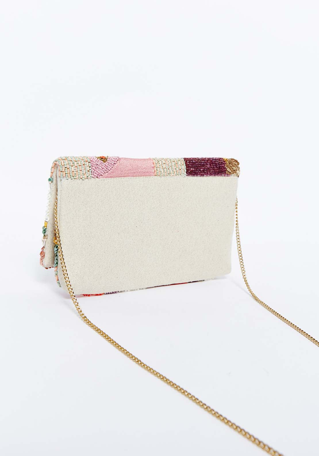 Sfera Beads abstract envelope bag 4 Shaws Department Stores