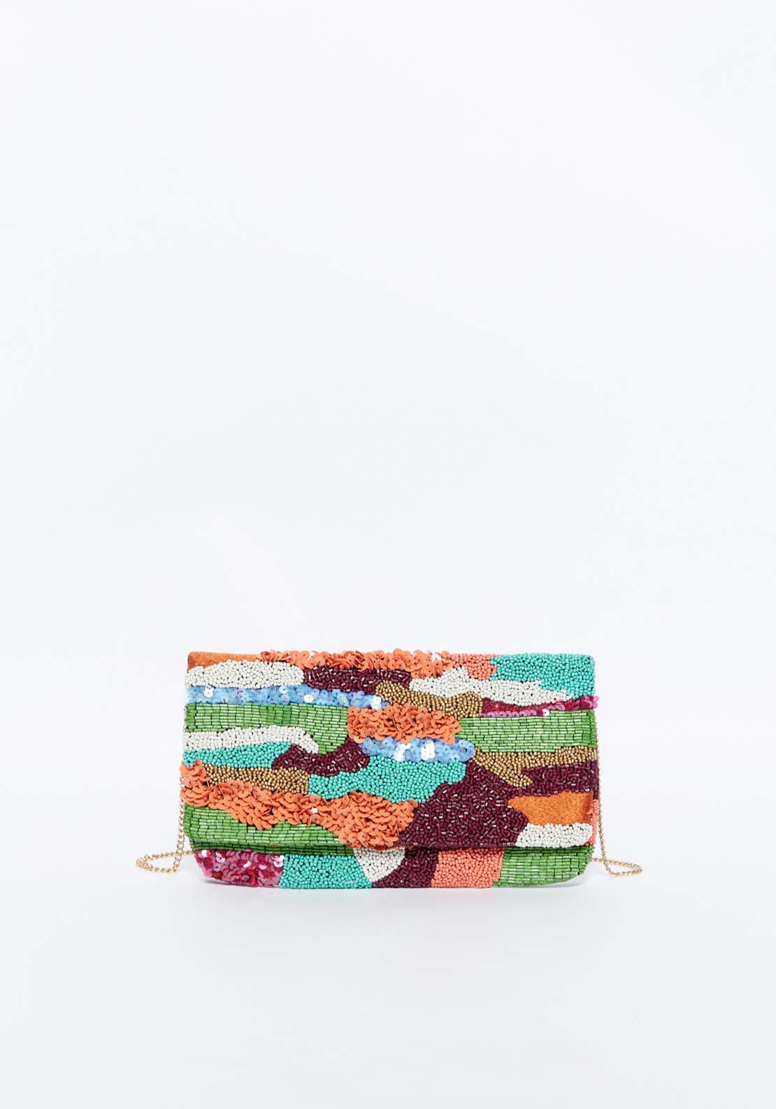 Sfera Beads clutch bag 1 Shaws Department Stores