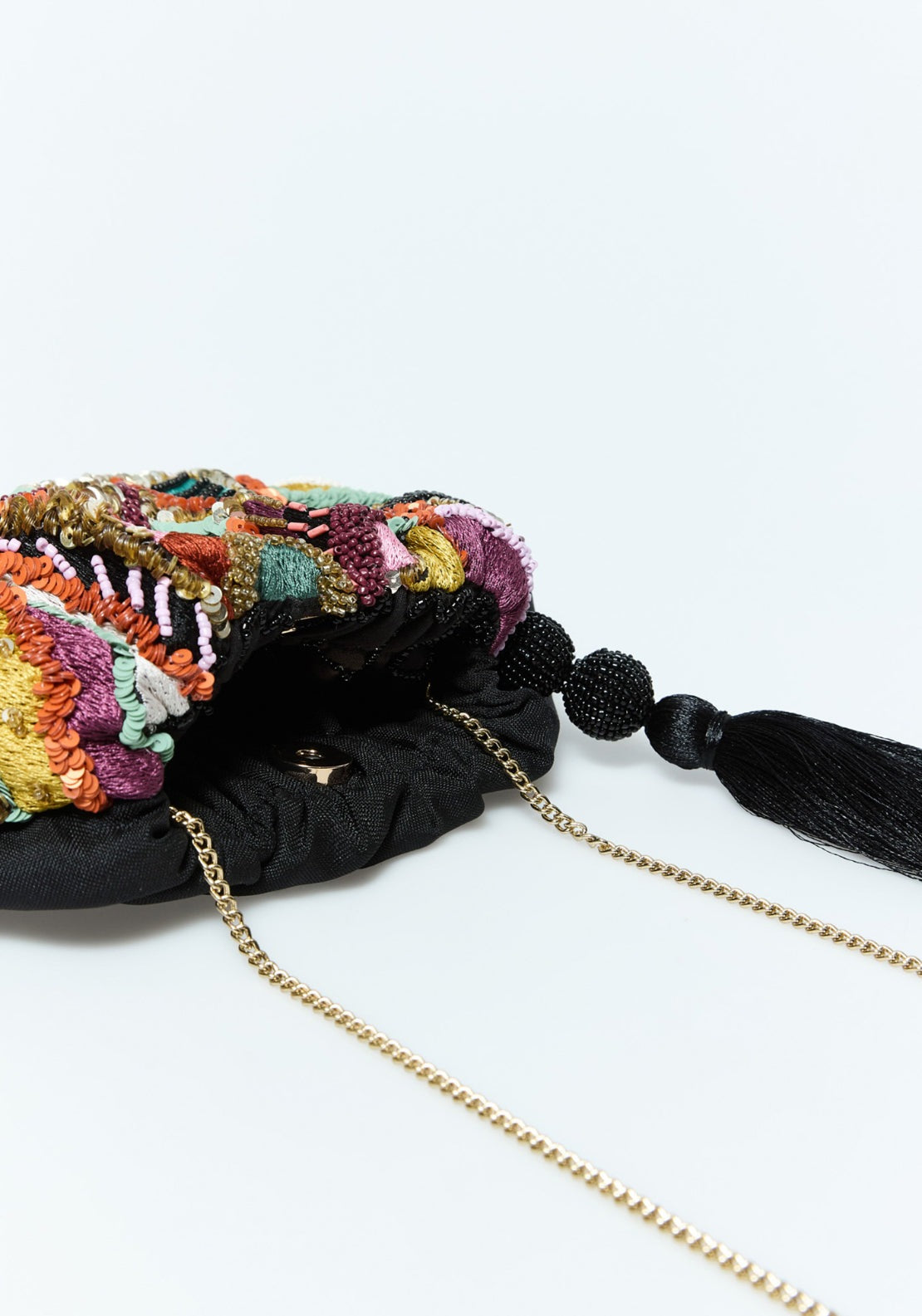 African Embroidered Pouch - Multicolour