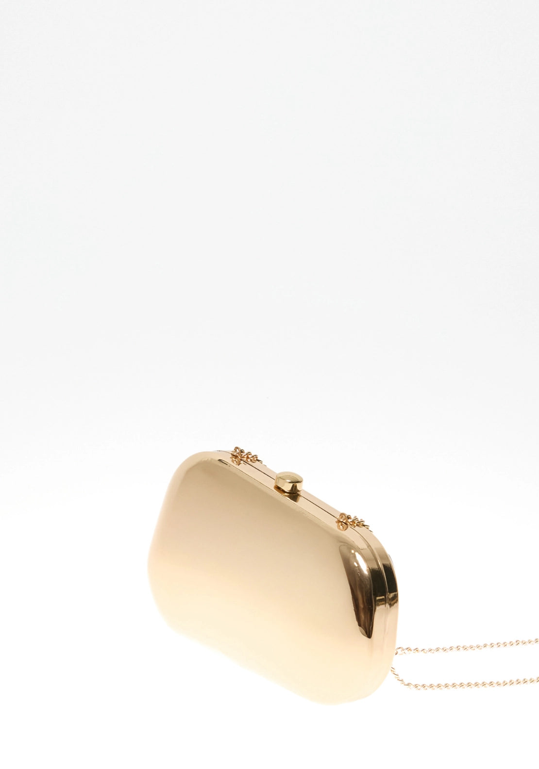 Metallic Minaudière - Gold