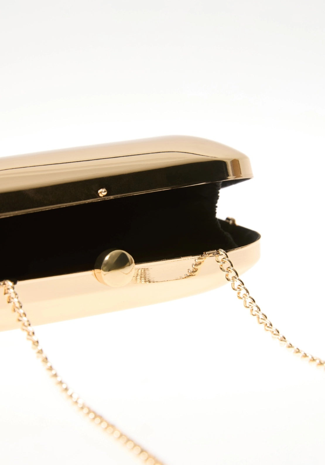 Metallic Minaudière - Gold
