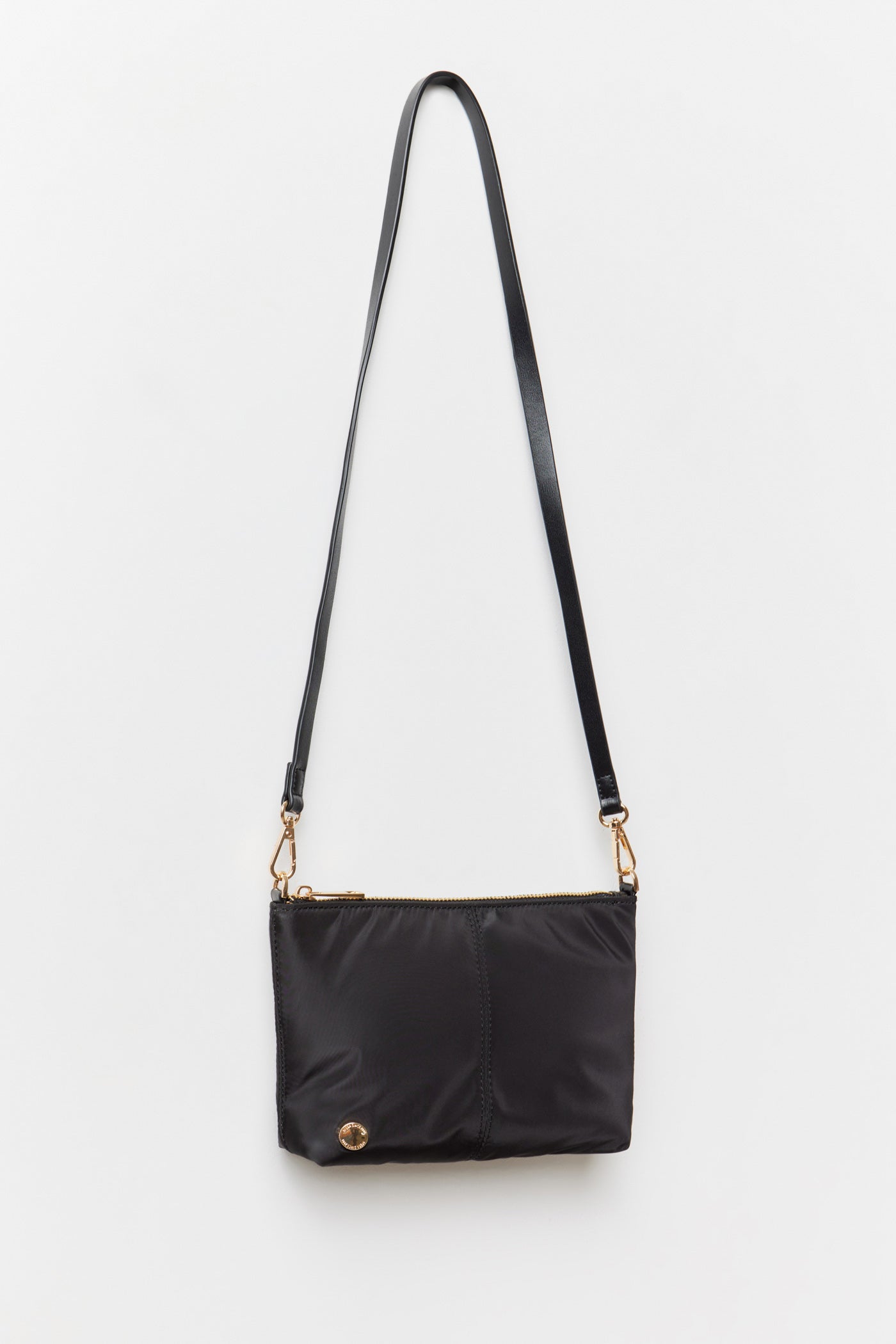 Sfera Plain Crossbody Bag Black - Black 1 Shaws Department Stores