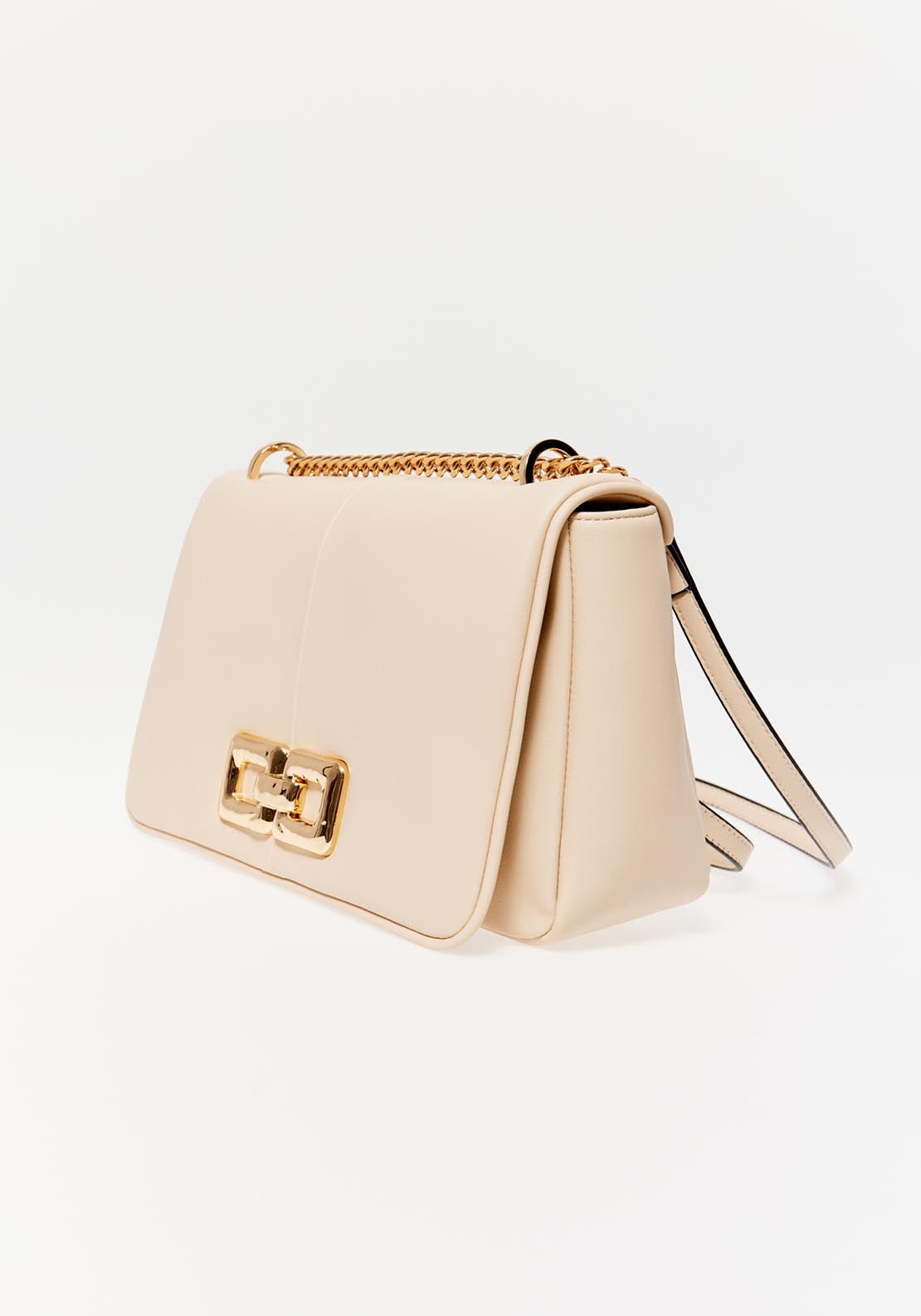 Sfera Large Crossbody Bag - Ecru 1 Shaws Department Stores