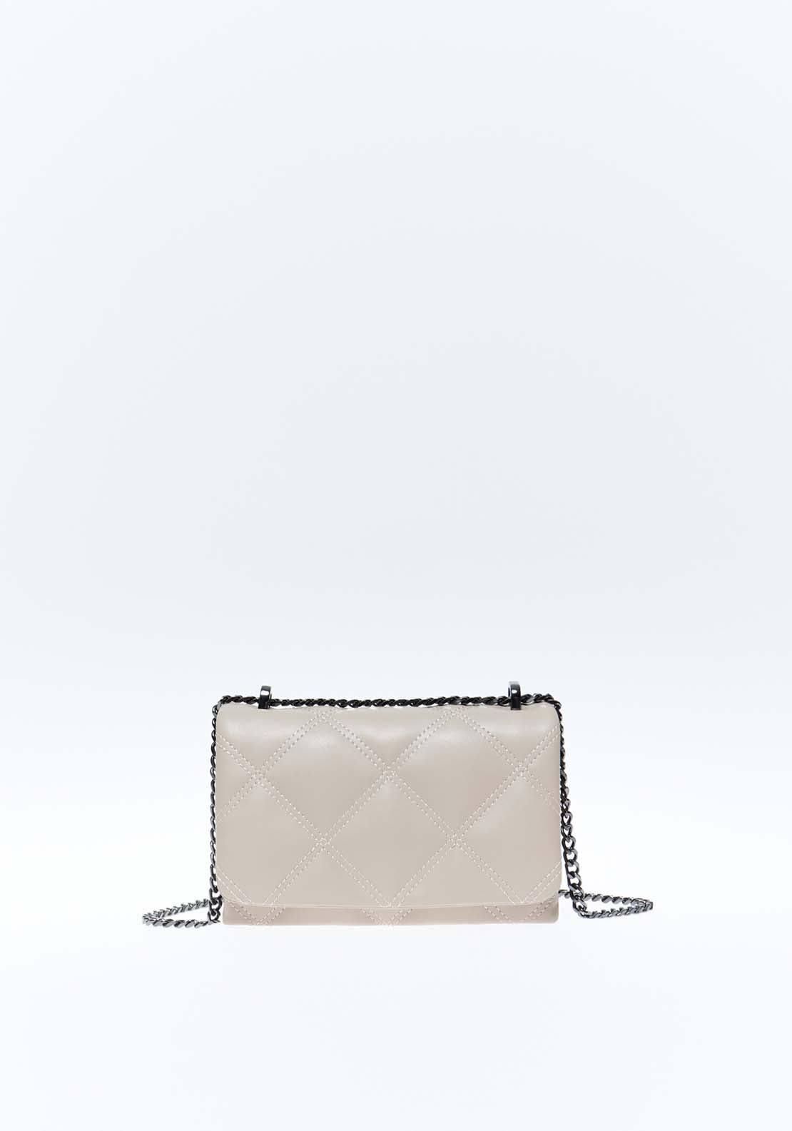 Sfera Mini Padded Bag - Beige 1 Shaws Department Stores