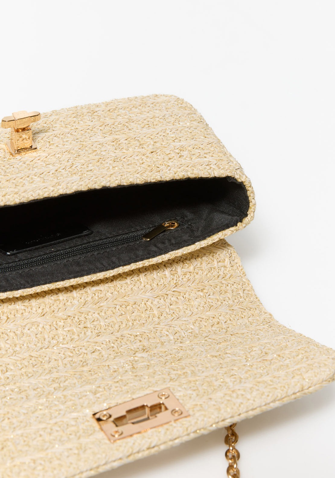 Sfera Crossbody Raffia - Ecru 4 Shaws Department Stores