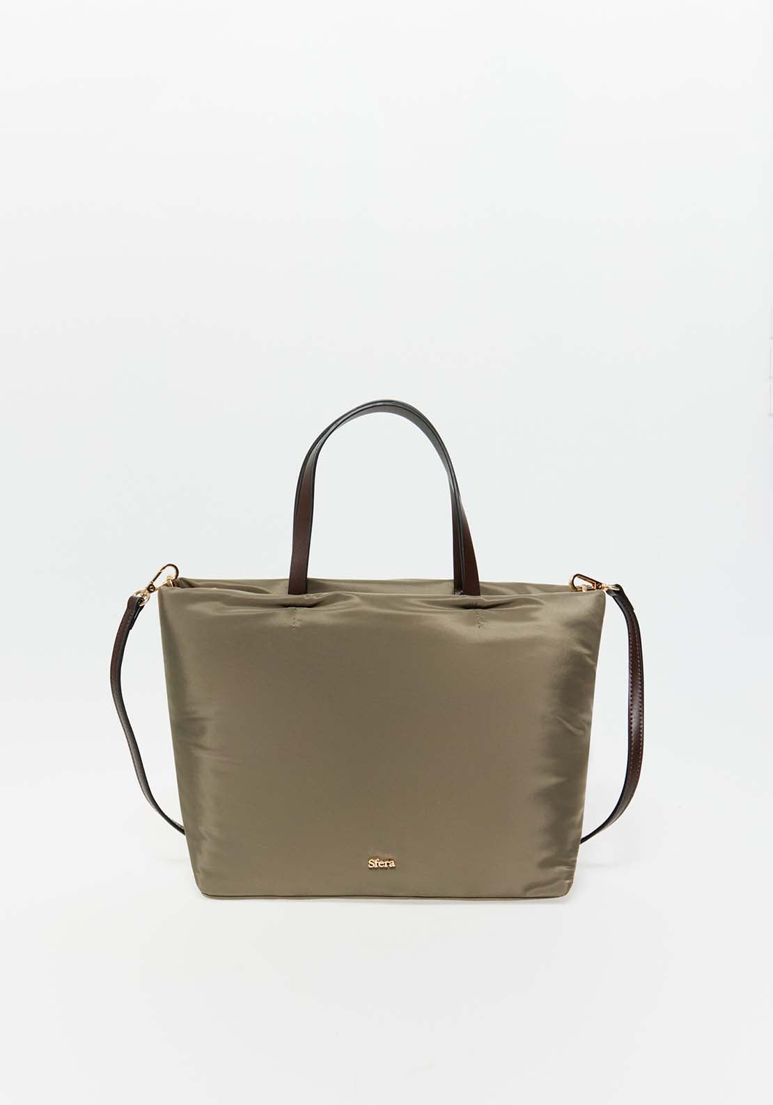 Sfera Medium Nylon Bag - Green 1 Shaws Department Stores
