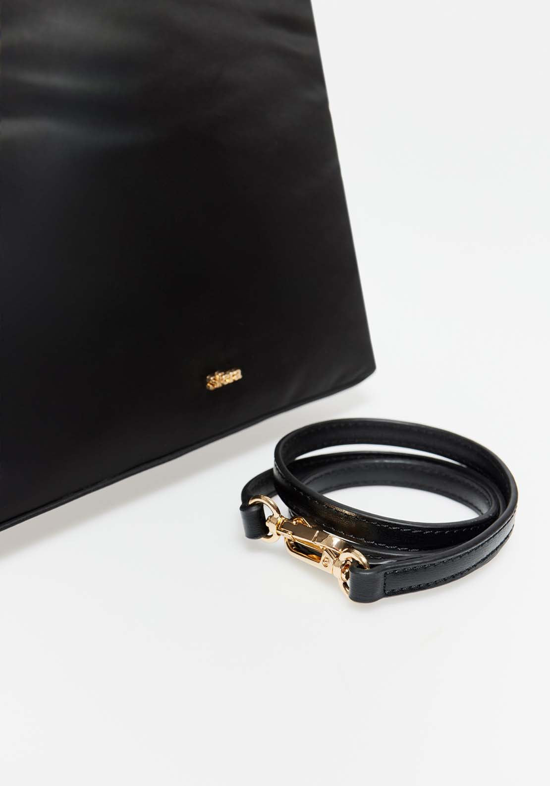 Sfera Medium Nylon Bag - Black 3 Shaws Department Stores