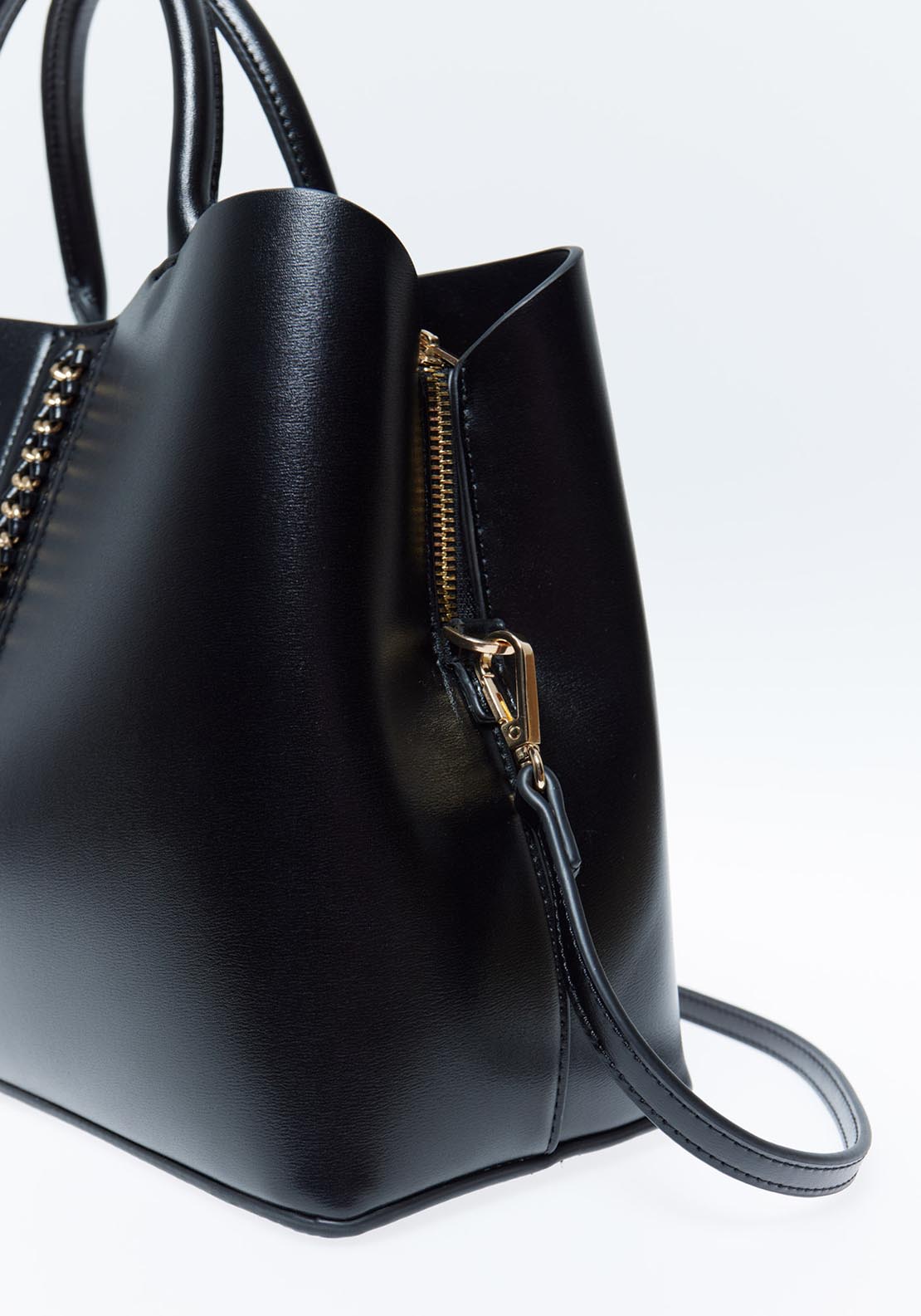 Sfera Office Bag With Chain - Black 2 Shaws Department Stores