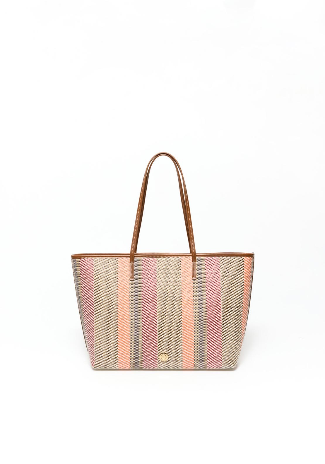 Sfera Multi-Color Raffia Shopper - Multicolour 1 Shaws Department Stores