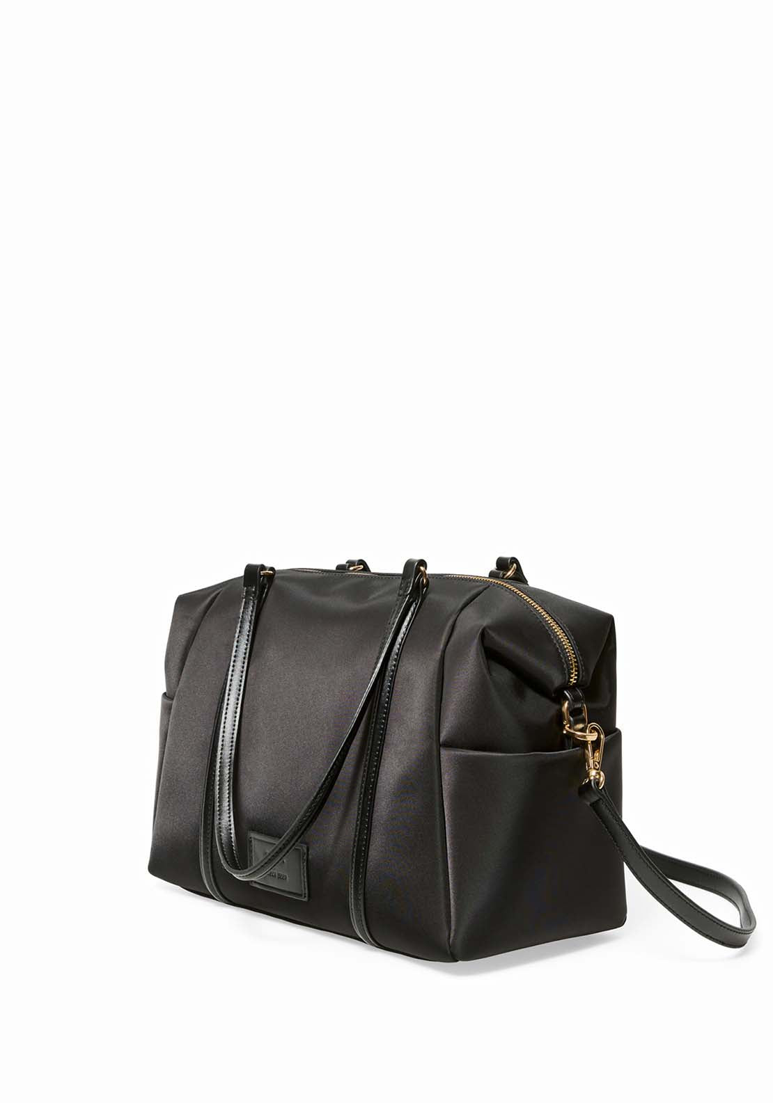 Bowling Bag With Pocket - Black
