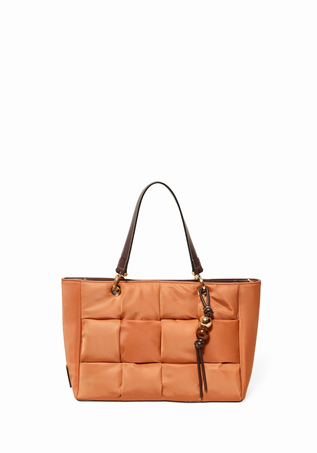 Braided Nylon Bag - Terracota
