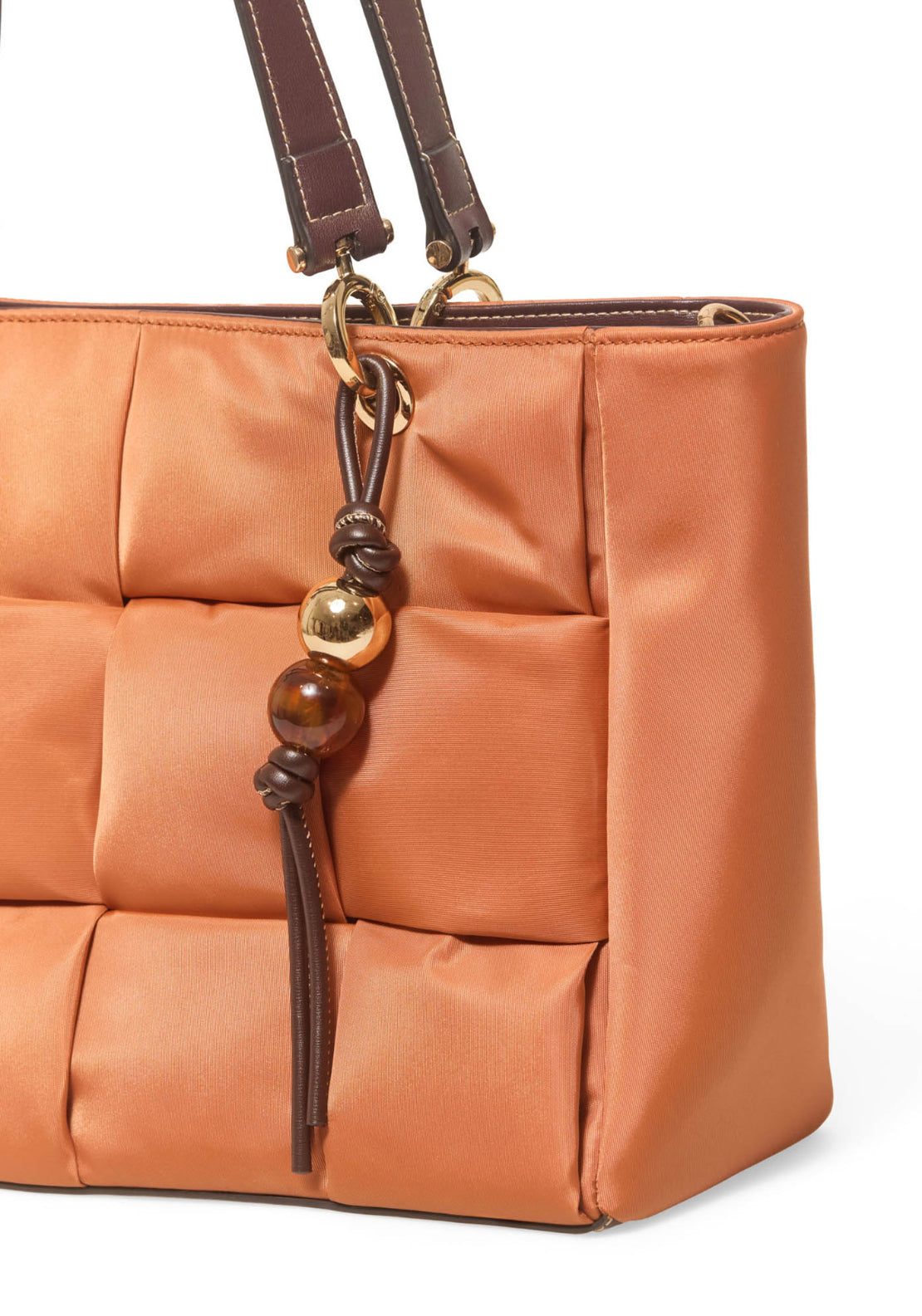 Braided Nylon Bag - Terracota