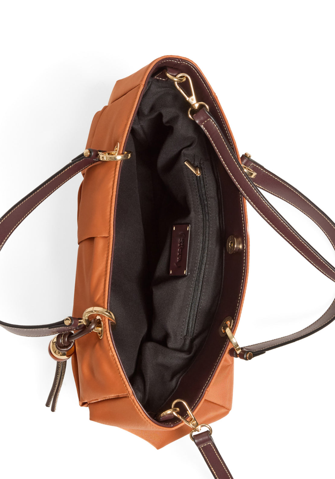 Braided Nylon Bag - Terracota