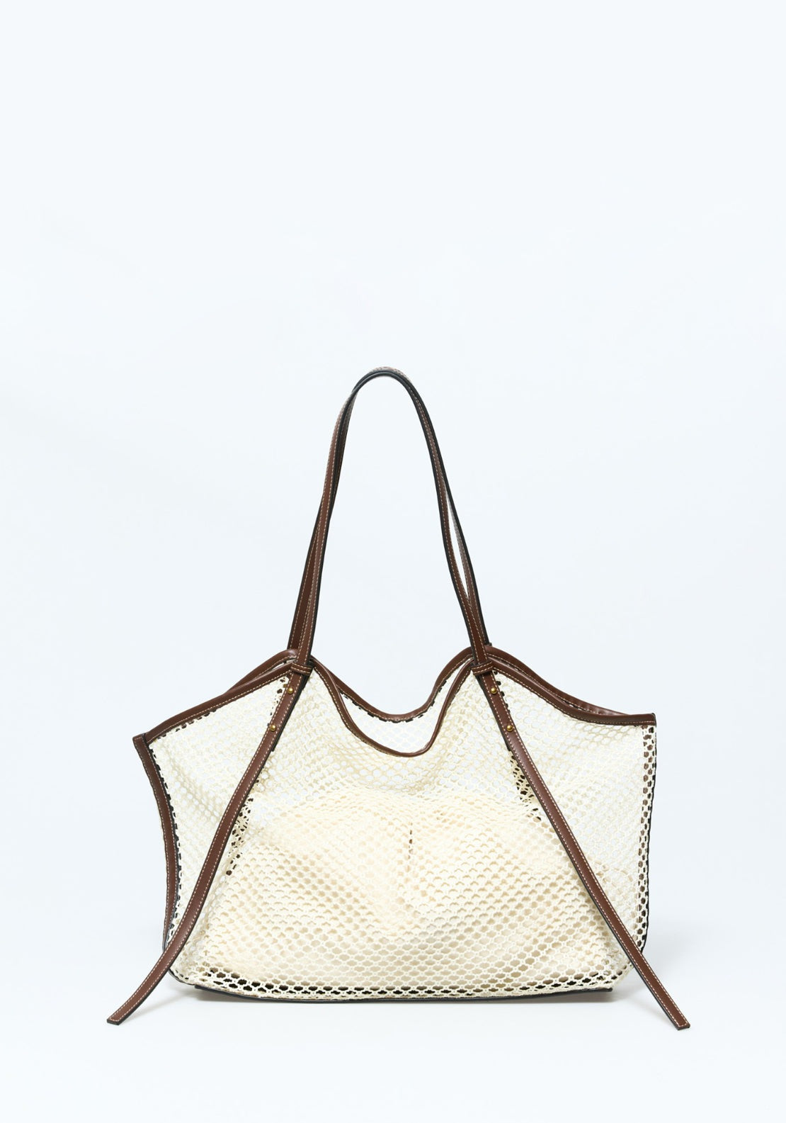Maxi Mesh Bag - Ecru