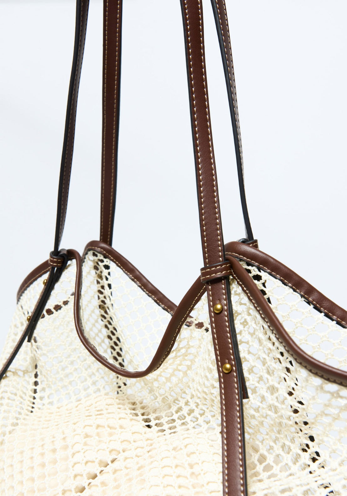 Maxi Mesh Bag - Ecru