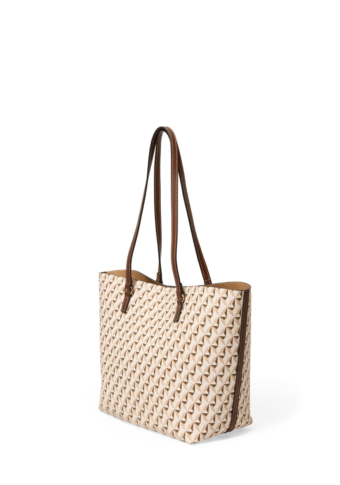 Geo Printed Shopper Bag - Multicolour