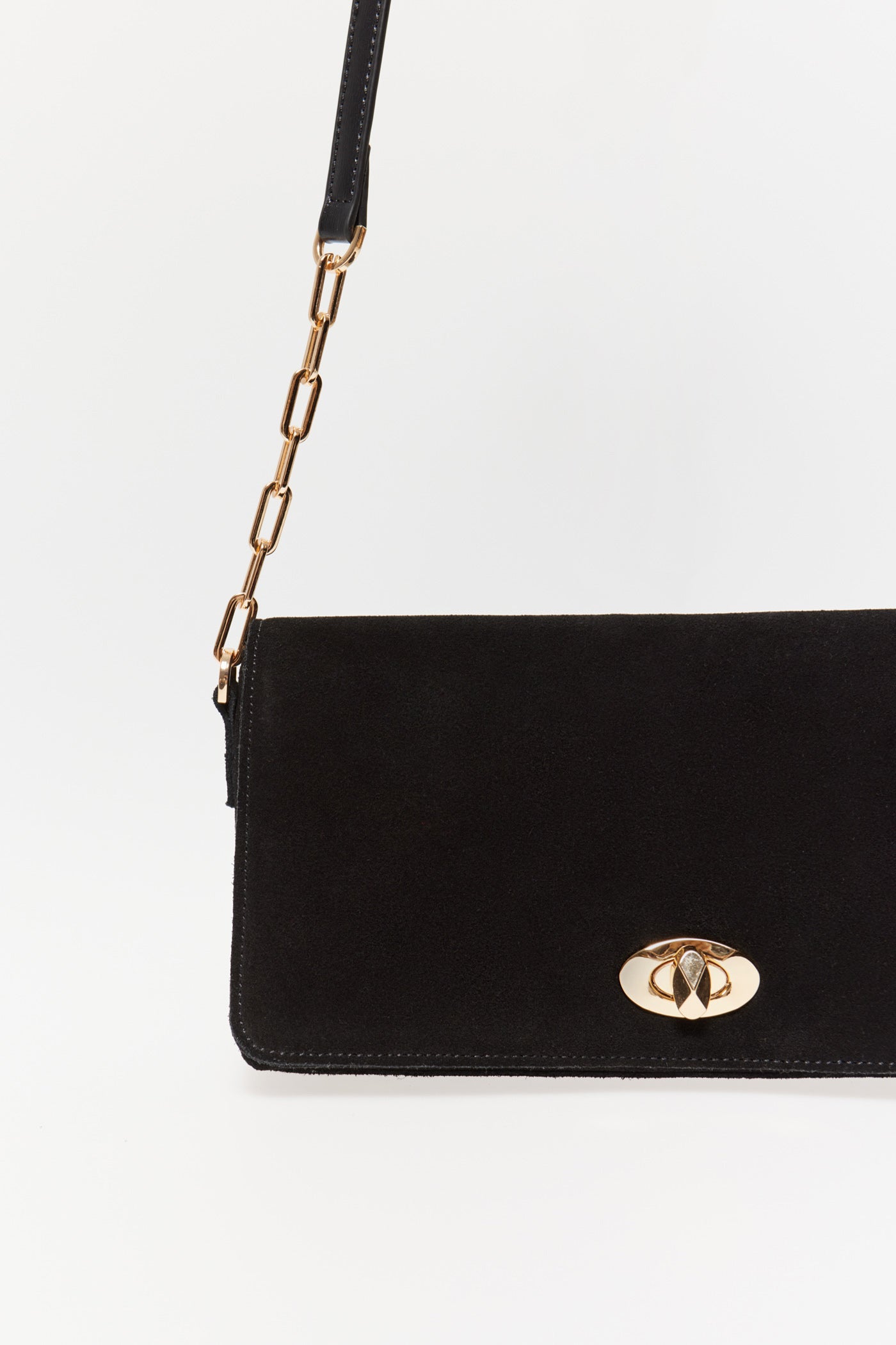 Sfera Leather Crossbody Bag - Black 2 Shaws Department Stores