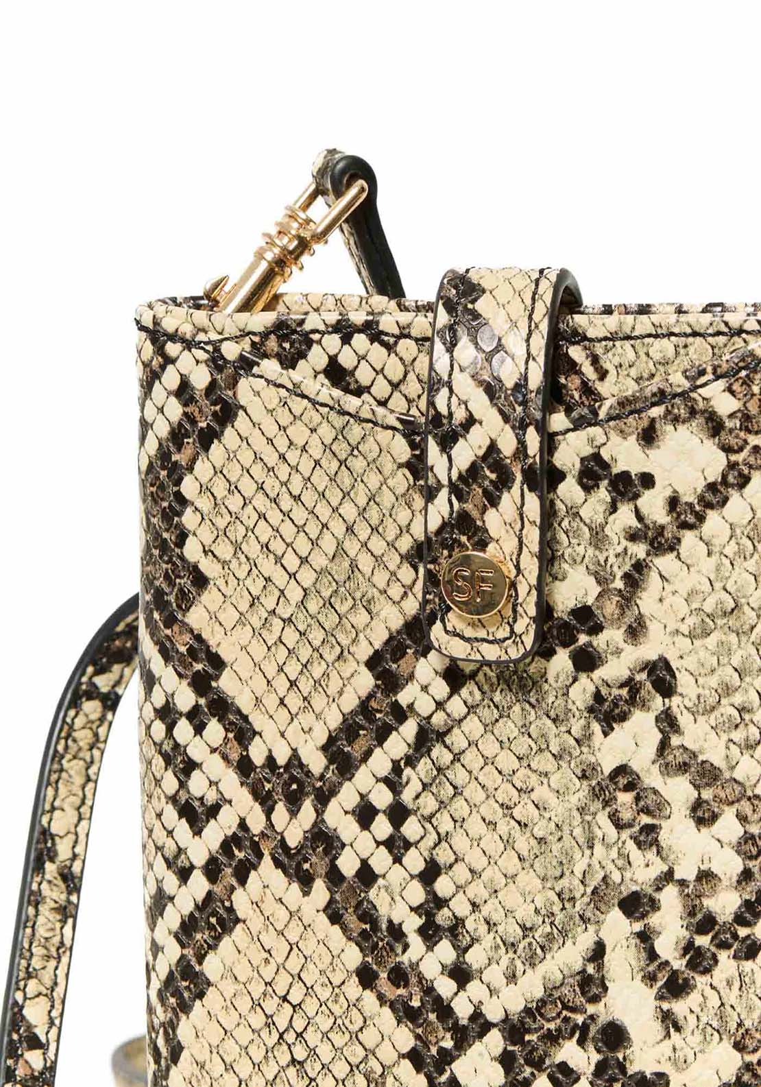 Double Snake Mobile Purse - Multicolour