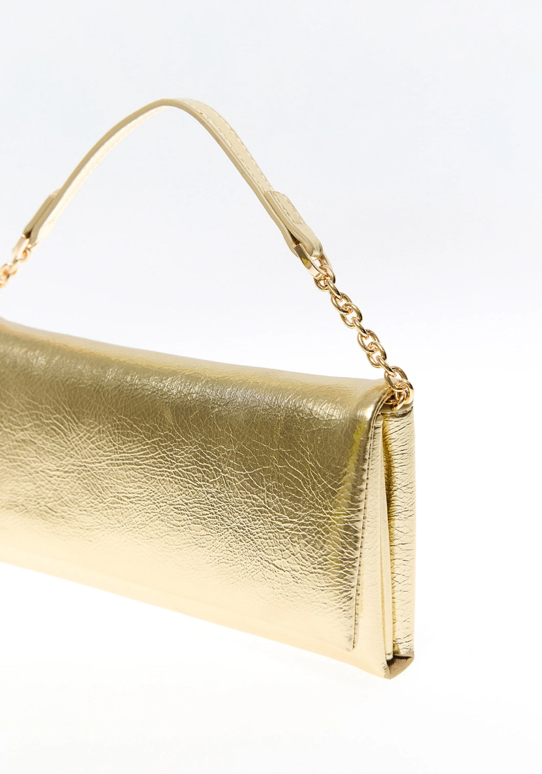 Mini Flap Bag - Gold