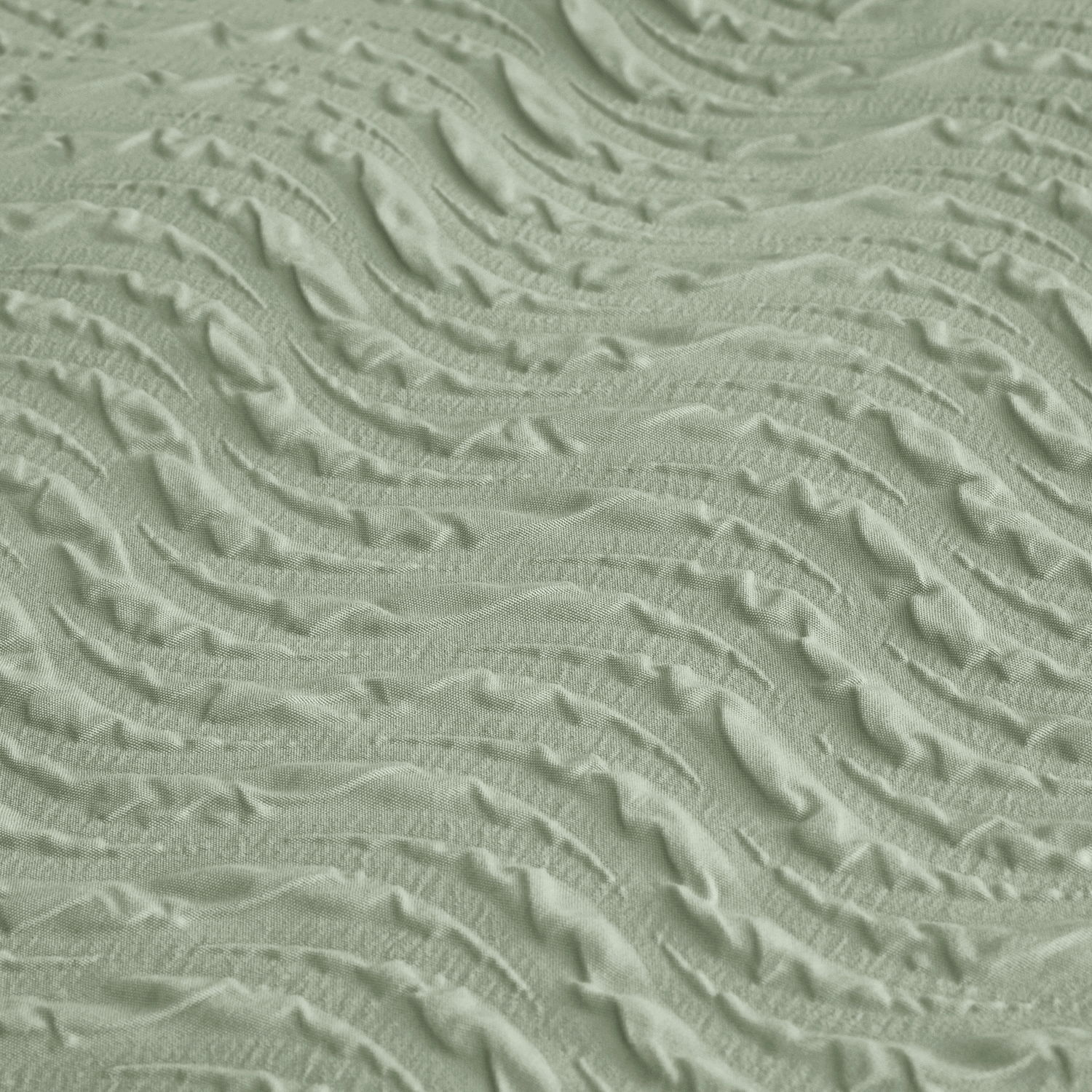 The Home Collection Textured Wave Duvet Cover Set - Soft Mint Green 4 Shaws Department Stores