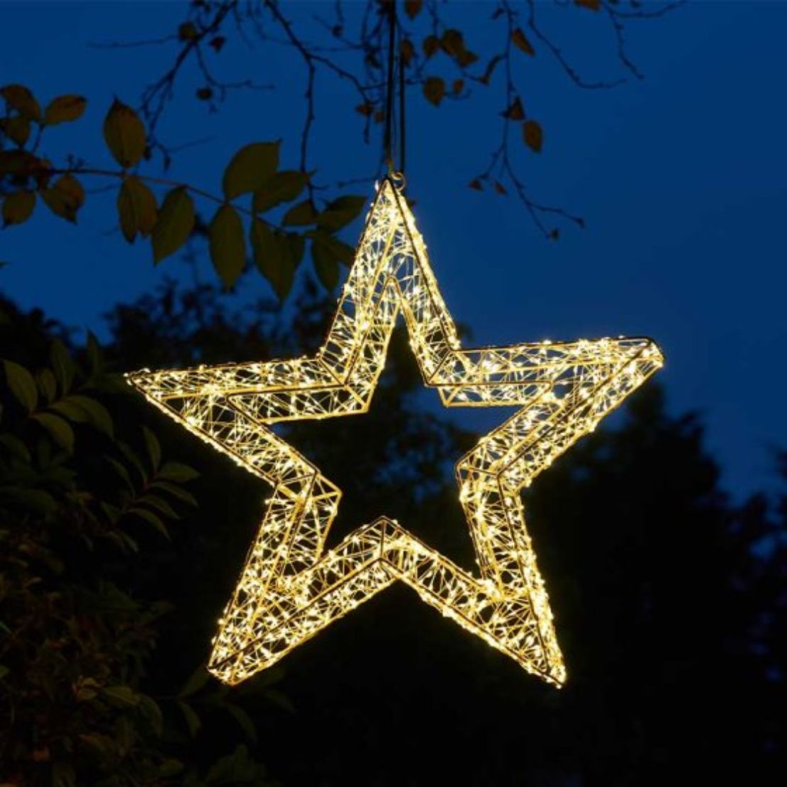 The Home Christmas LED Galaxy Star Warm White 1 Shaws Department Stores