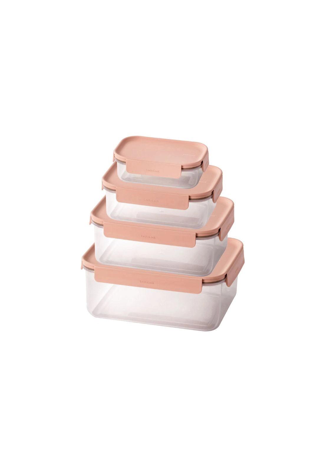 Classic Plus Rectangular Nesting Set 4 Piece - Pink