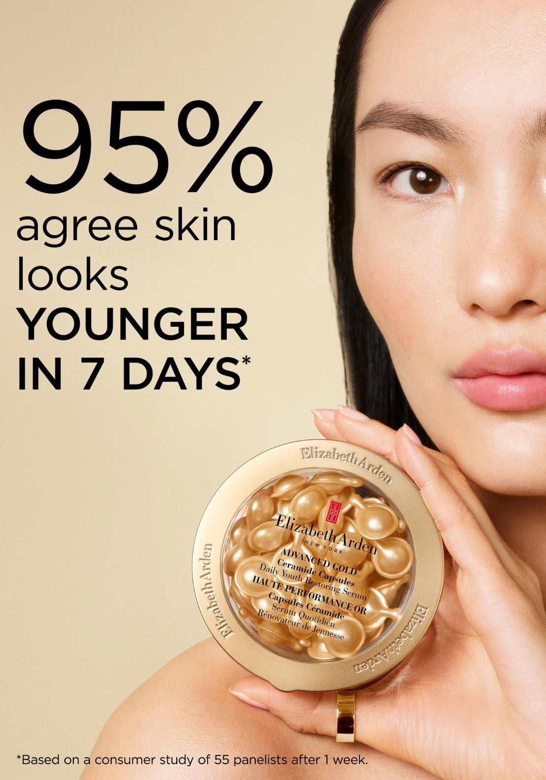 Elizabeth Arden Advanced Gold Ceramide Capsules Daily Youth Restoring Serum 30 Capsules 5 Shaws Department Stores