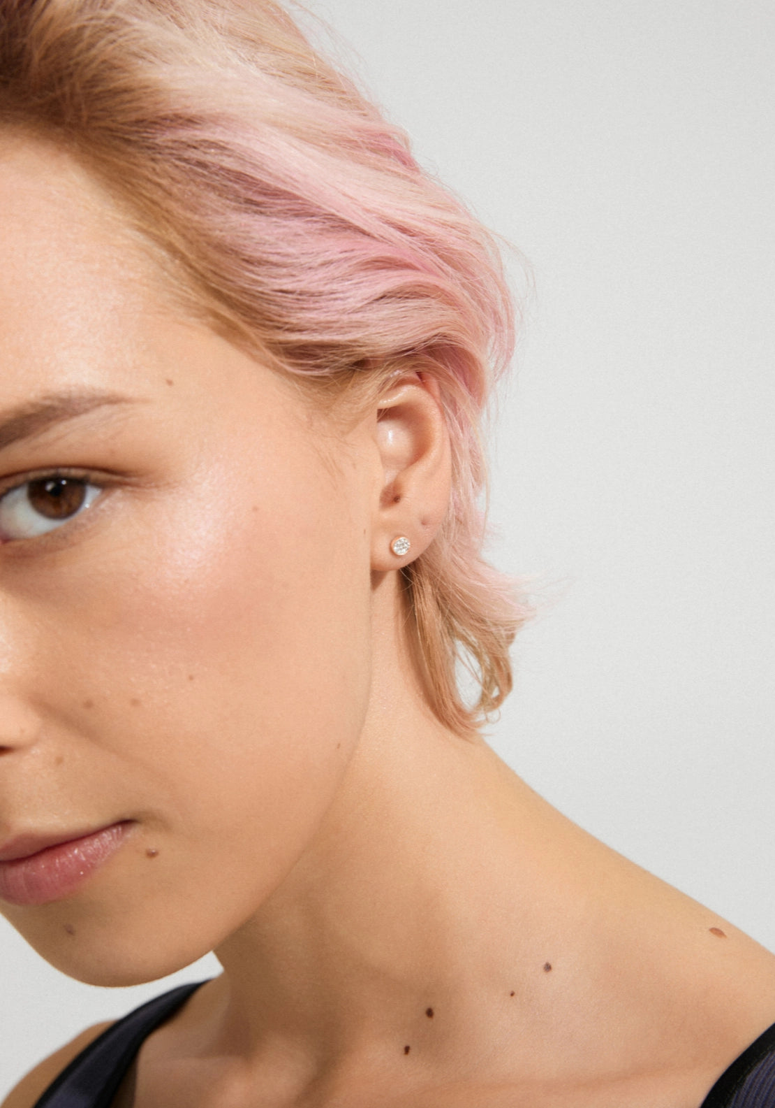 Ava Rose Gold Plated Star Earrings - Rose Gold Plated
