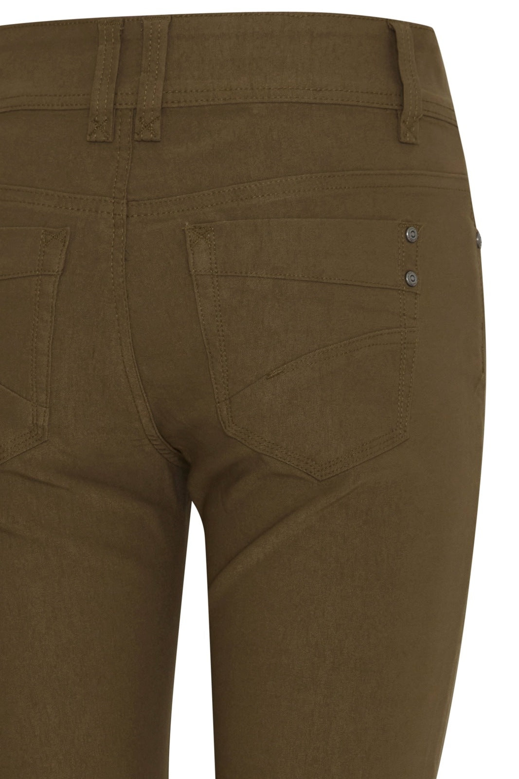 Fransa Casual Slim Fit Trousers - Rain Drum 3 Shaws Department Stores