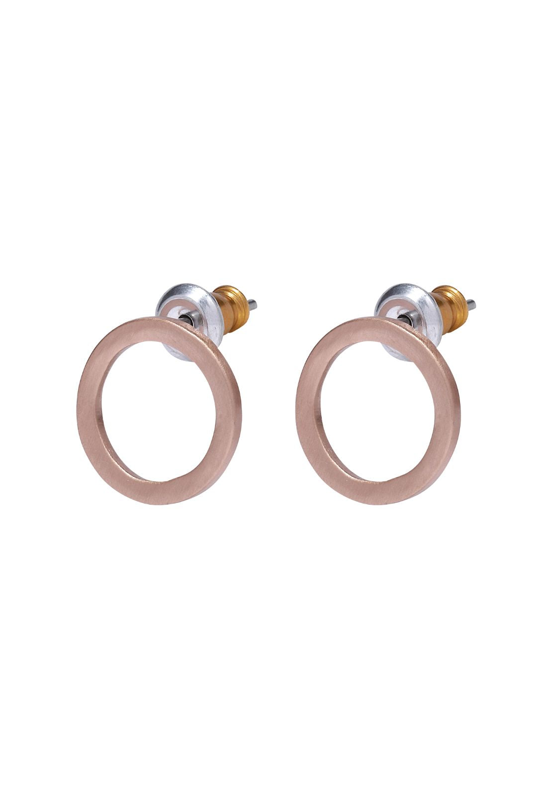 Liv Rose Gold Plated Earrings - Rose Gold Plated