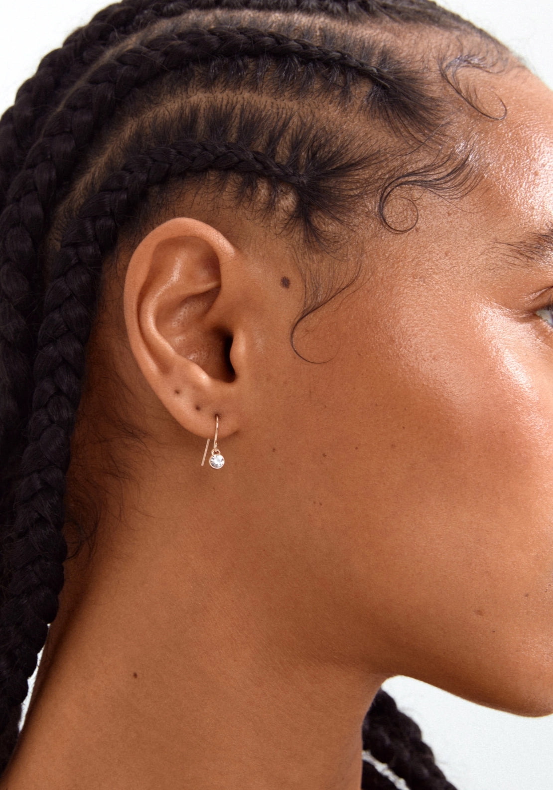 Lucia Rose Gold Plated Crystal Earrings - Rosa Gold Plated