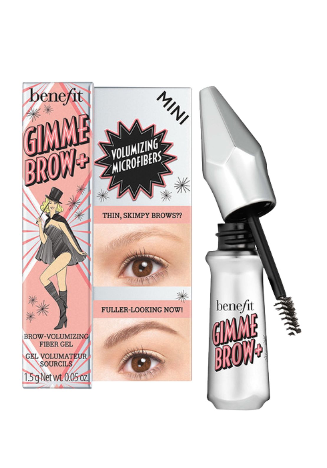 Benefit Gimme Brow+ Mini Tinted Volumizing Eyebrow Gel 3 Shaws Department Stores
