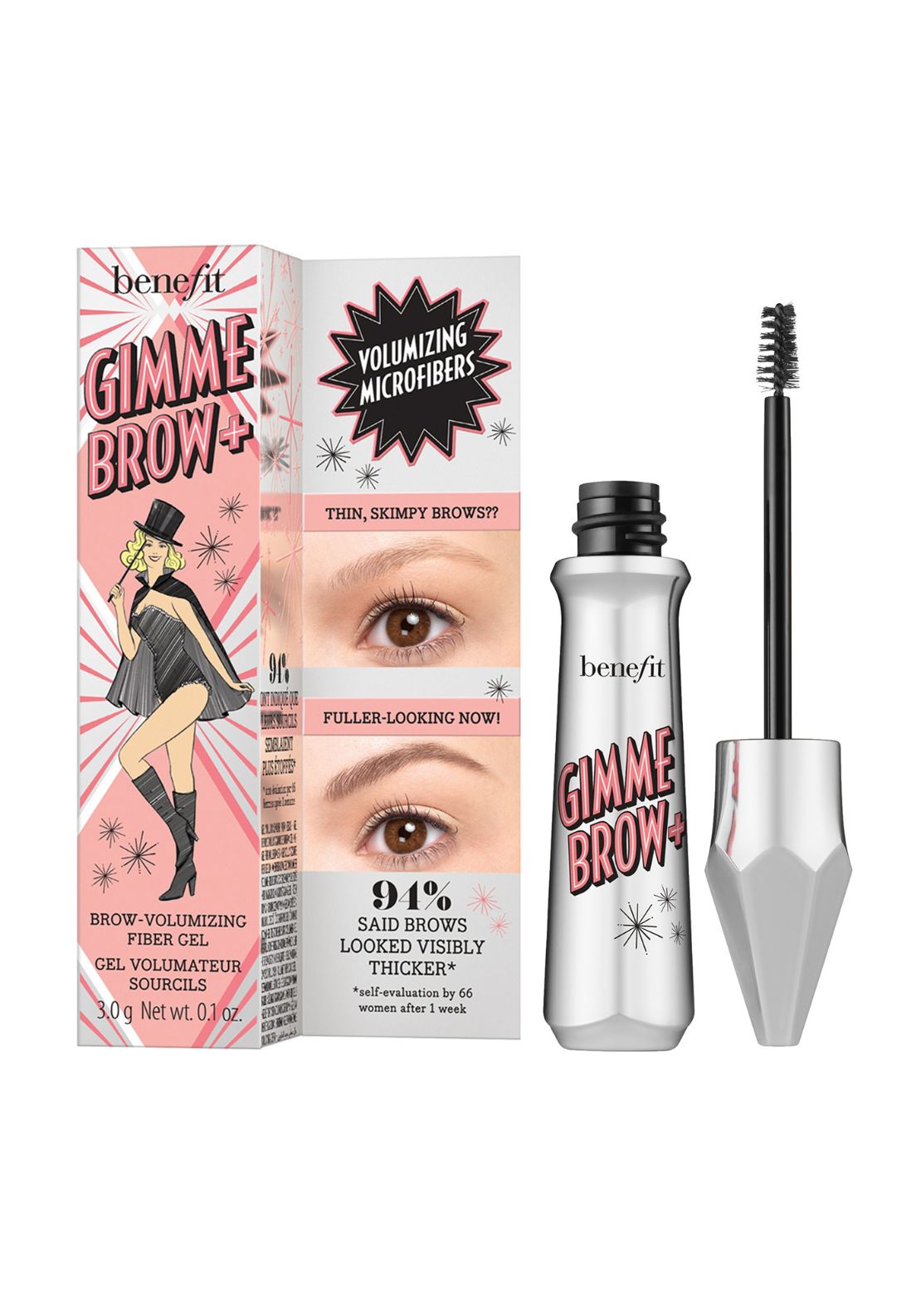 Benefit Gimme Brow + Volumizing Eyebrow Gel 1 Shaws Department Stores