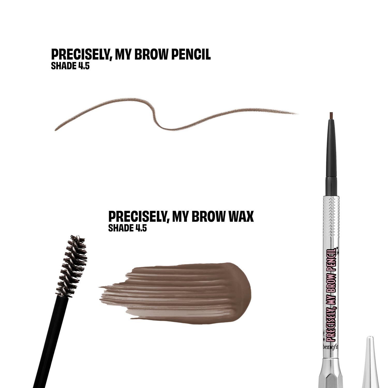 Benefit Precisely My Brow Pack Shade 4.5 2025 Set - 4.5 2 Shaws Department Stores