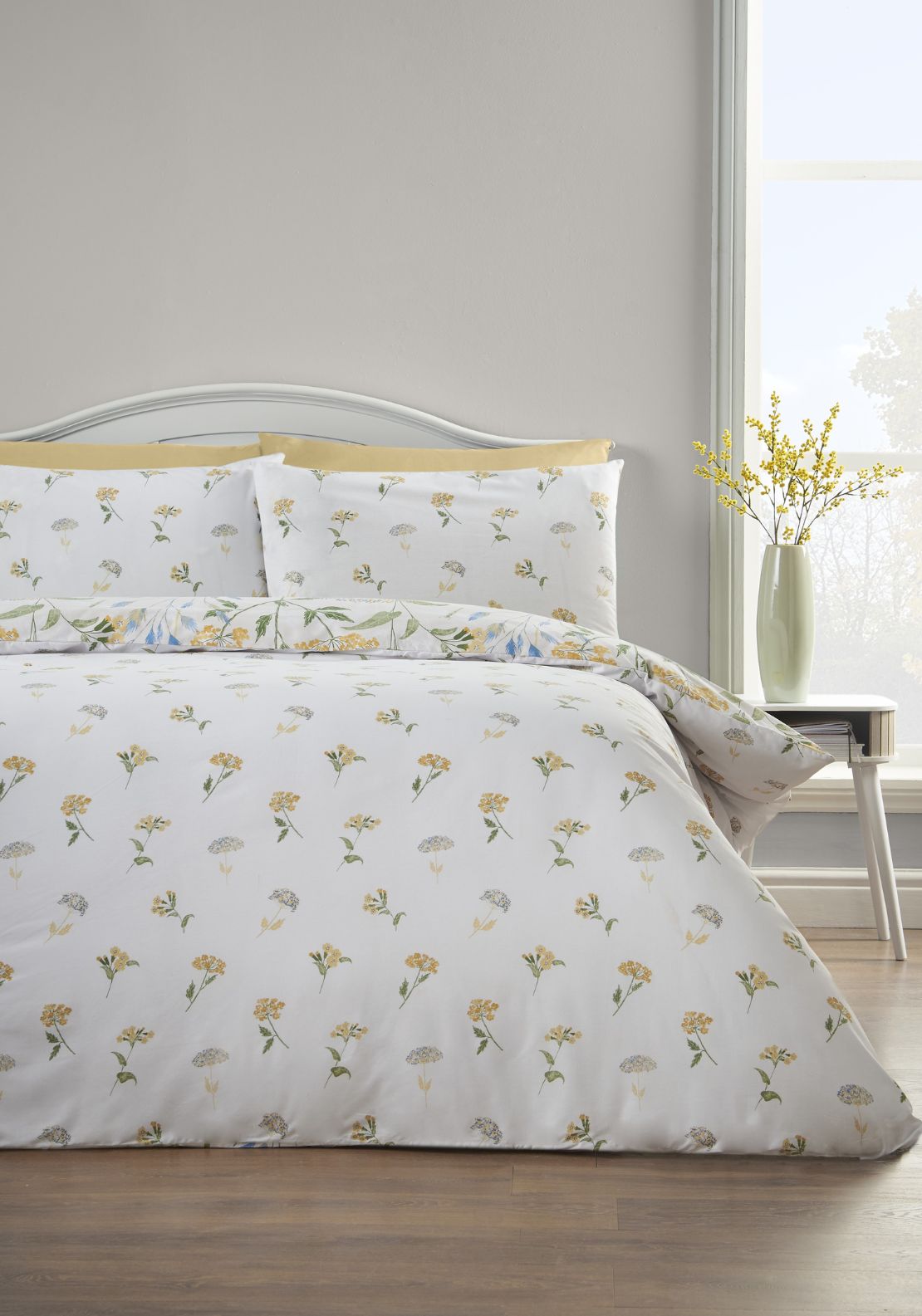 The Home Collection Floral Meadow Breeze Duvet Cover Set - Nude 2 Shaws Department Stores