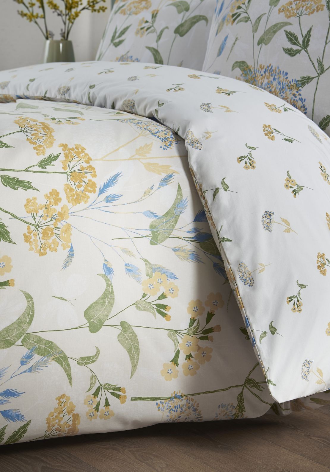 The Home Collection Floral Meadow Breeze Duvet Cover Set - Nude 3 Shaws Department Stores