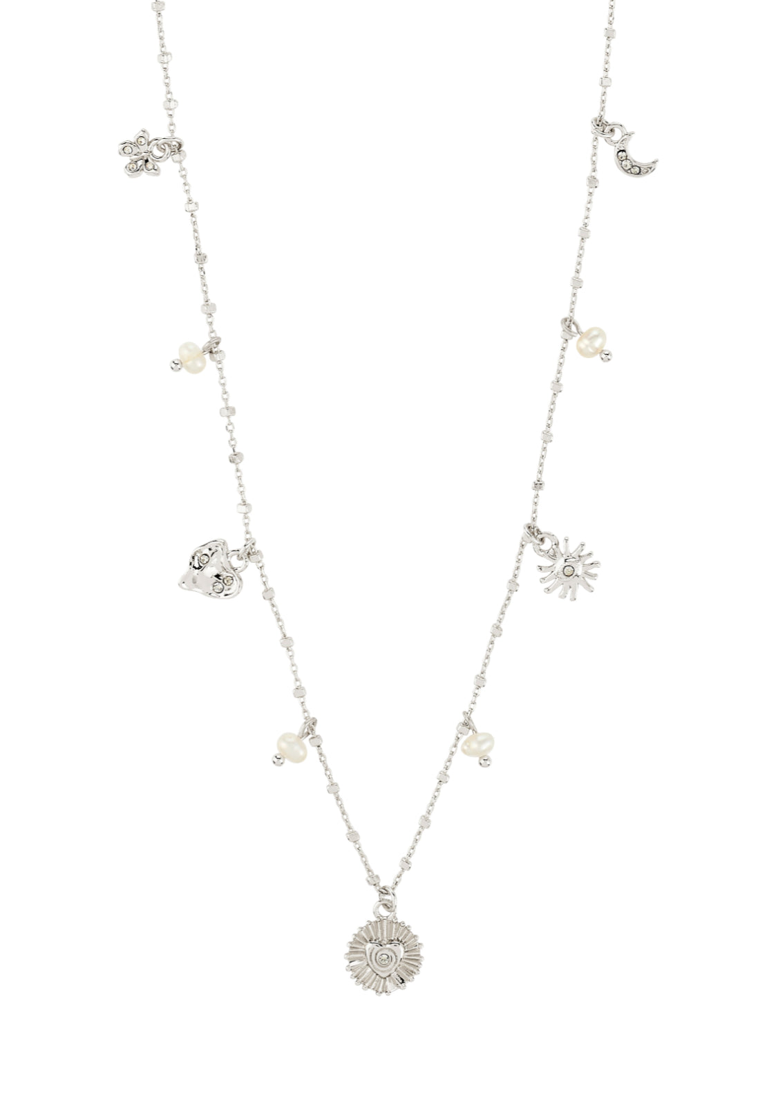 Mylan Silver Plated Necklace - Silver