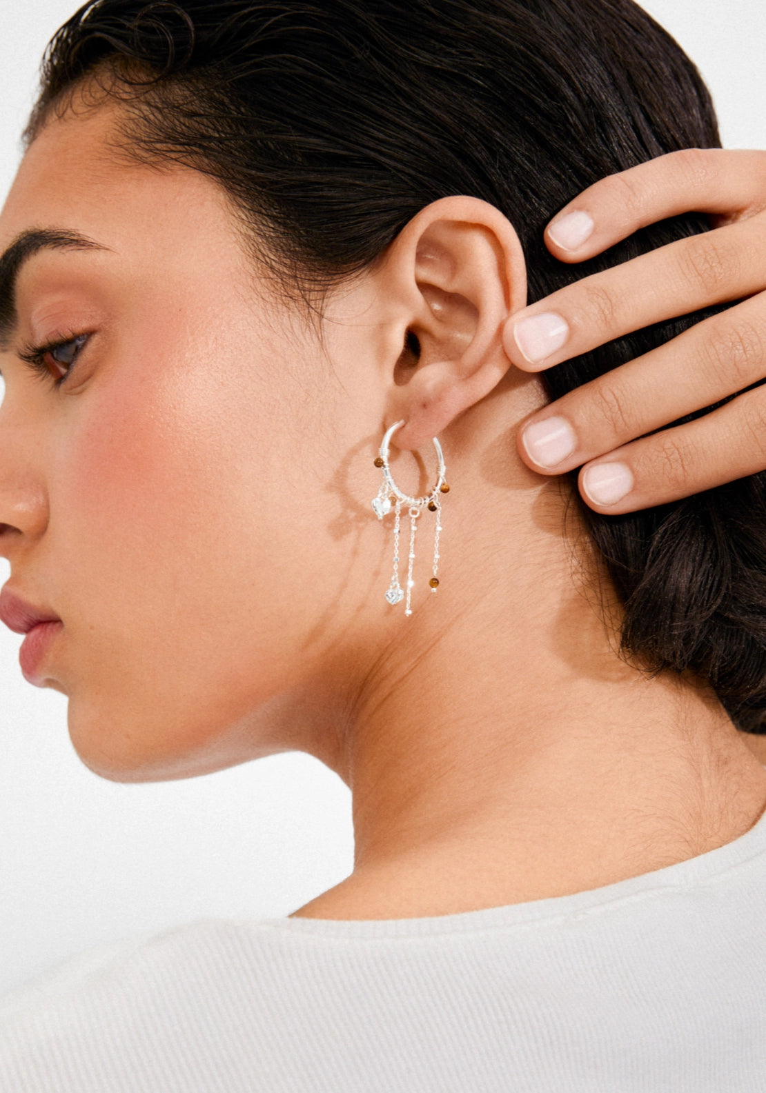 Mylan Silver Plated Earrings - Silver