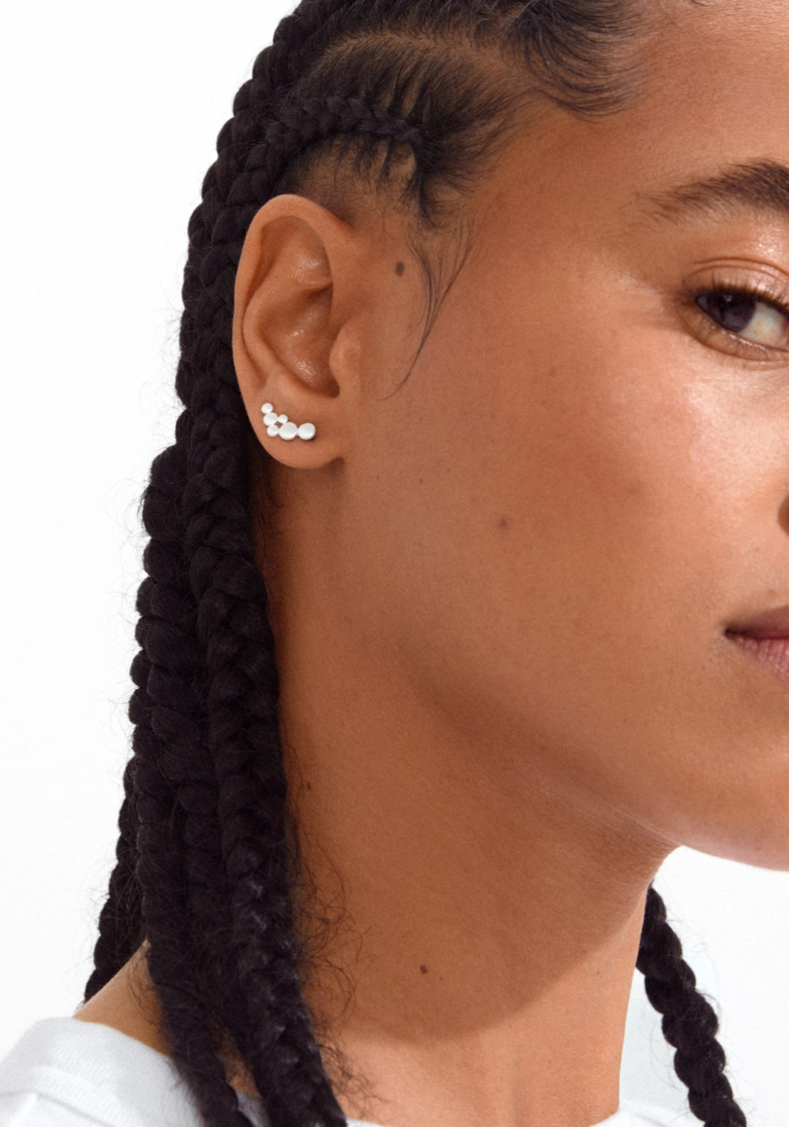 Leah Silver Plated Earring - Silver Plated