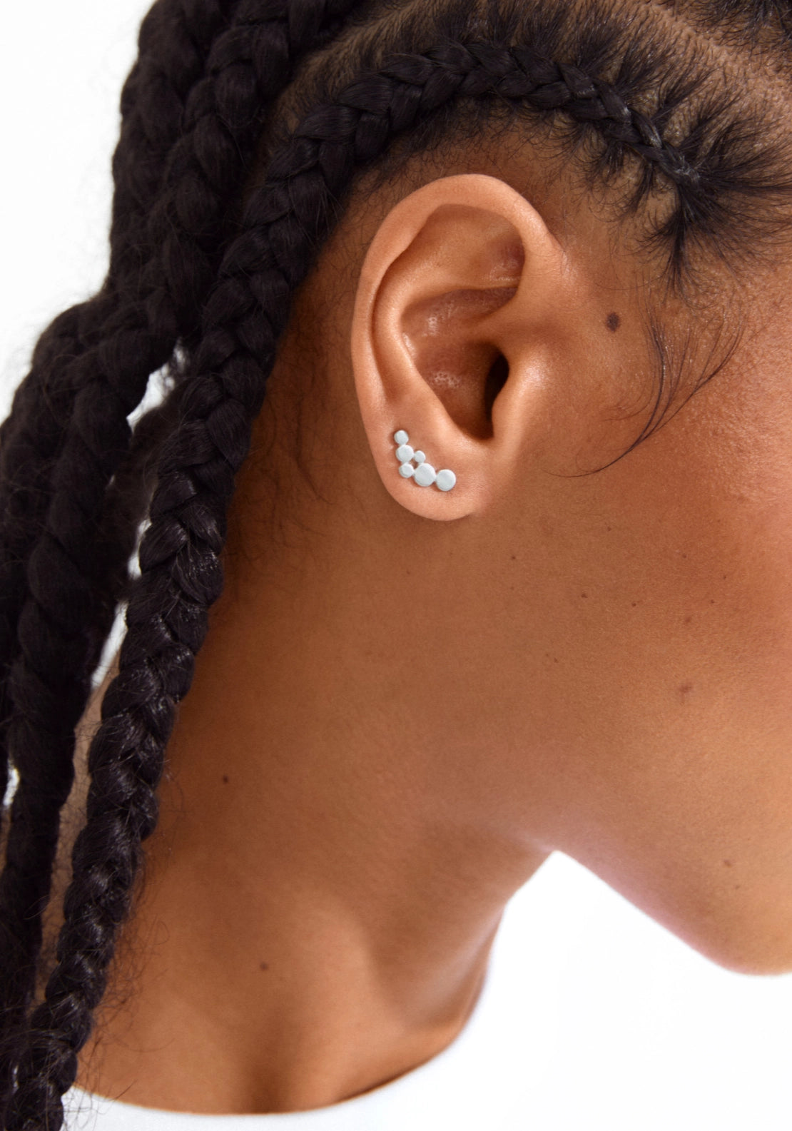 Leah Silver Plated Earring - Silver Plated