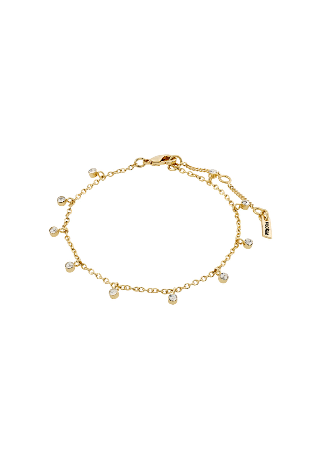 Maja Gold Plated Crystal Drop Bracelet - Gold