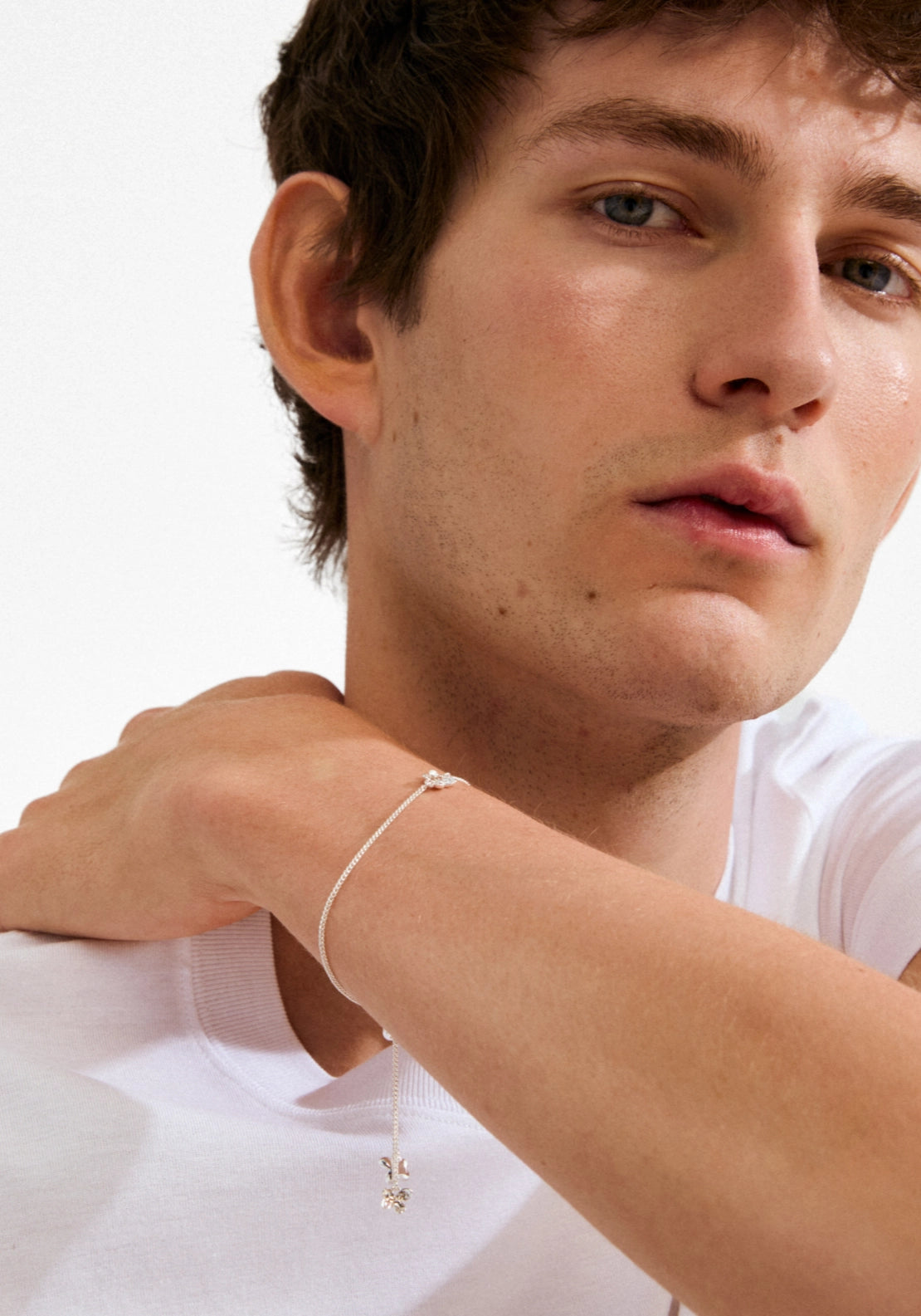 Ajani Silver Plated Bracelet - Silver