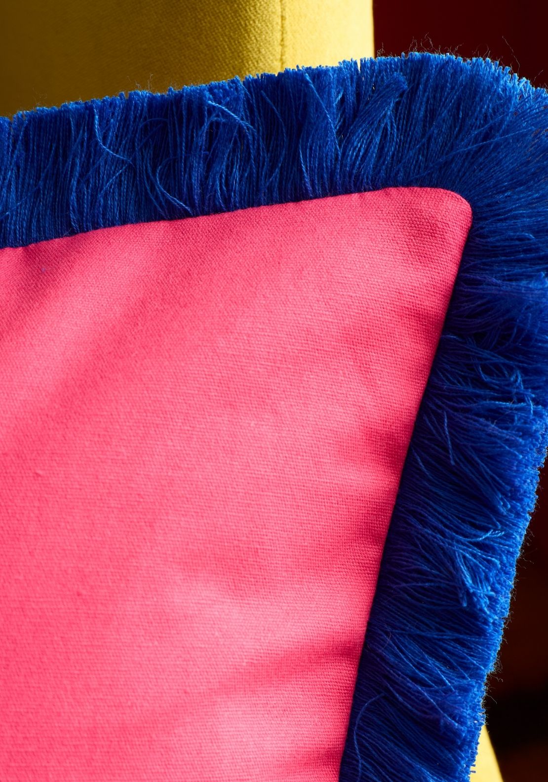 Sophie Robinson Darling Diagonal Stripe Reversible Feather Filled Cushion - Multi 4 Shaws Department Stores